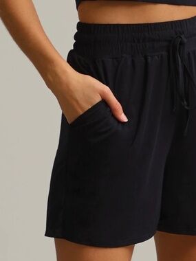 Commando Butter Soft Micro Modal Drawstring Lounge Shorts Travel Athleisure XL